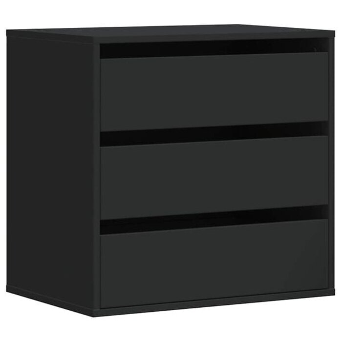 Vidaxl Schubladenkommode in Schwarz - 60x41x58 cm - bis zu 35% Rabatt