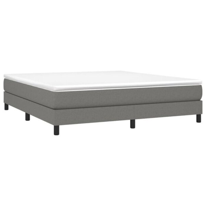 Vidaxl Bettrahmen 180x200 cm Dunkelgrau - Jetzt bis zu 34% Rabatt sichern