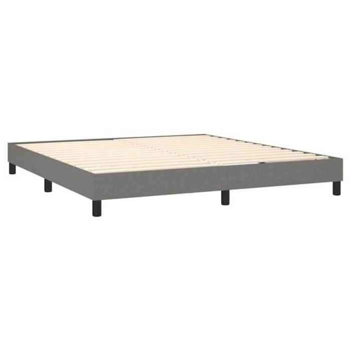 Vidaxl Bettrahmen 180x200 cm Dunkelgrau - Jetzt bis zu 34% Rabatt sichern