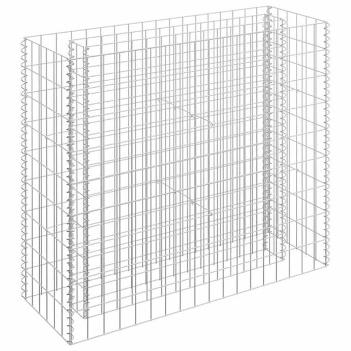 Vidaxl Gabionen-Pflanzkasten 90x30x90 cm, verzinkt - jetzt bis zu 34% günstiger