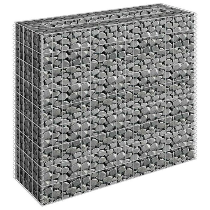 Vidaxl Gabionen-Pflanzkasten 90x30x90 cm, verzinkt - jetzt bis zu 34% günstiger