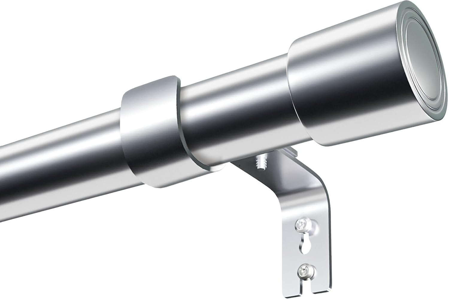 Teleskop-Gardinenstange 280-420 cm aus Edelstahl - bis zu 32% günstiger