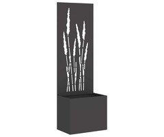 Vidaxl Sichtschutz Garten, 50x32x150cm, Stahl, Schwarz - 55% Rabatt
