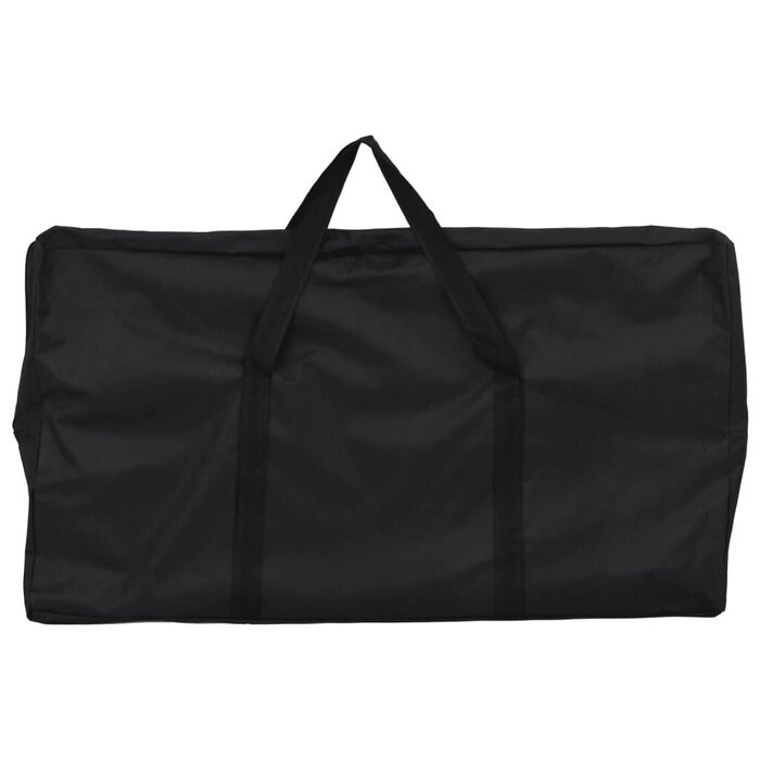 Vidaxl Klappbare Messetheke 90x48x93 cm Schwarz/Weiß - Outlet mit bis zu 34% Rabatt
