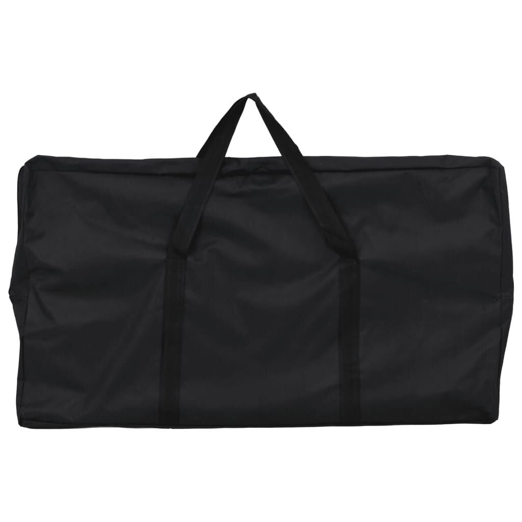 Vidaxl Klappbare Messetheke 90x48x93 cm Schwarz/Weiß - Outlet mit bis zu 34% Rabatt