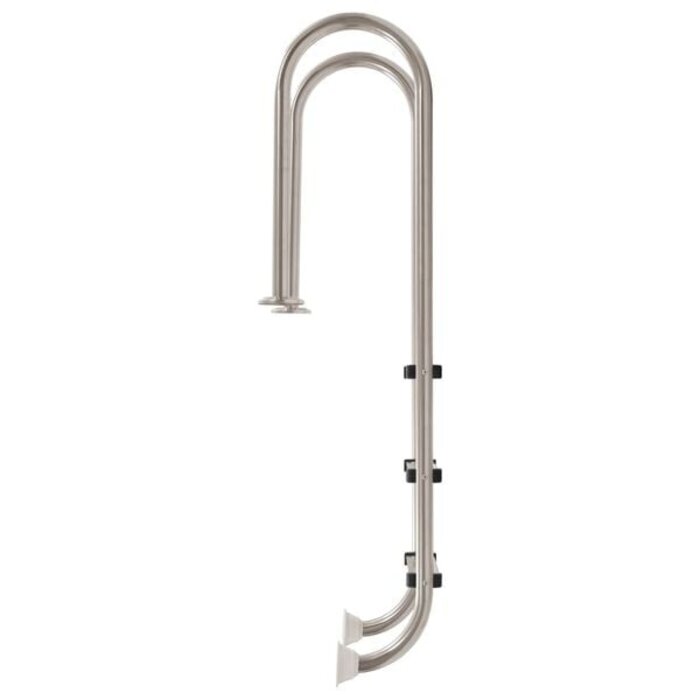 Vidaxl Edelstahl Poolleiter 3-stufig für 120 cm Tiefe - bis zu 35 % Rabatt