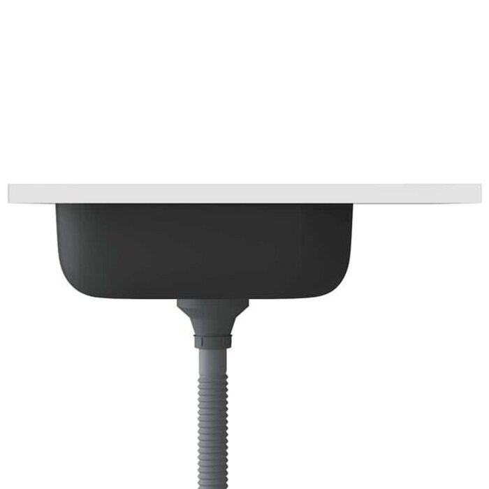 Vidaxl Edelstahl Küchenspüle 600x500mm - beidseitig montierbar - bis zu 34% Rabatt