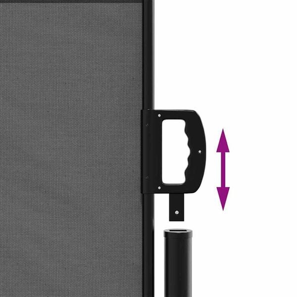 Vidaxl Seitenmarkise 120x600 cm Anthrazit - Sichtschutz bis zu 34% günstiger