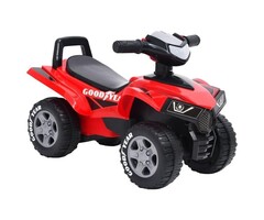 Vidaxl Rutschfahrzeug Quad für Kleinkinder, Rot - 33% Rabatt