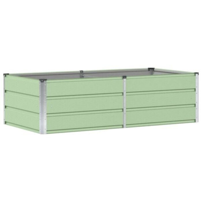 Vidaxl Großer Pflanzkübel aus Stahl, 160x80x45cm - bis zu 33% Rabatt