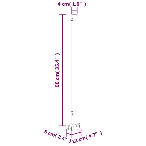 Ausziehbare Seitenmarkise 140x300 cm Creme - 77% Rabatt
