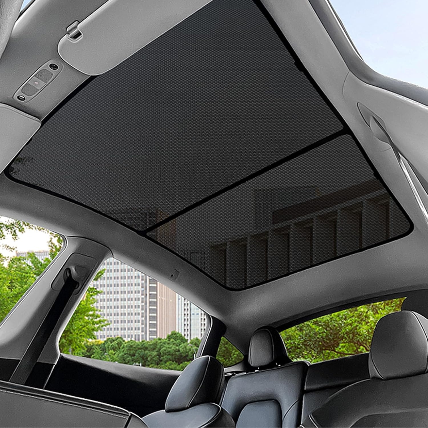 Sonnenschutz Panoramadach Tesla Model Y 2020-2024 - 44% Rabatt - 2-tlg. Set
