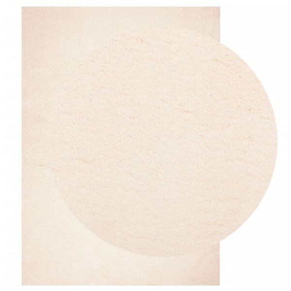 Teppich HUARTE Kurzflor 200x280 cm Beige - 50% Rabatt