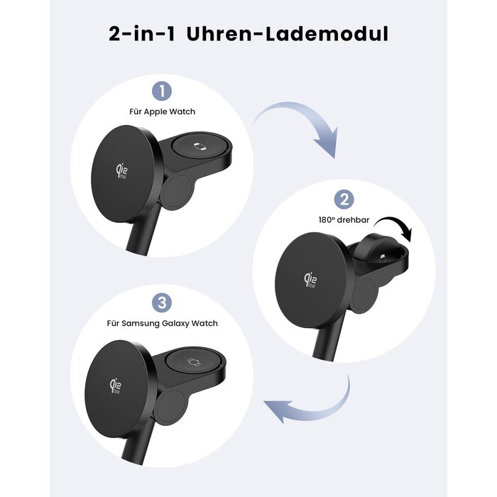 4-in-1 Kabellose Ladestation 25W für Samsung Galaxy & Watch - 43% Rabatt