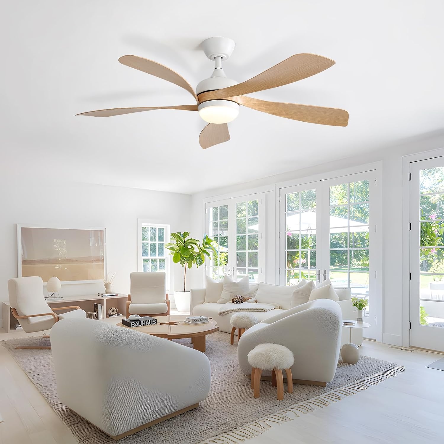 Deckenventilator 132 cm mit LED & Fernbedienung - 35% Rabatt