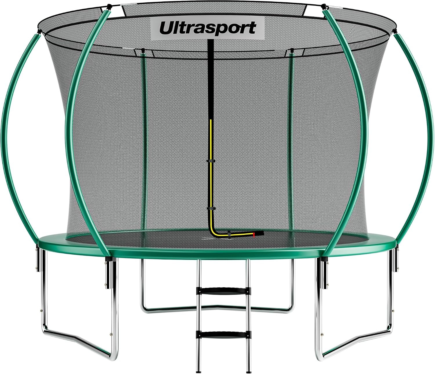 Gartentrampolin 430 cm in Grün mit Sicherheitsnetz - 35% Rabatt