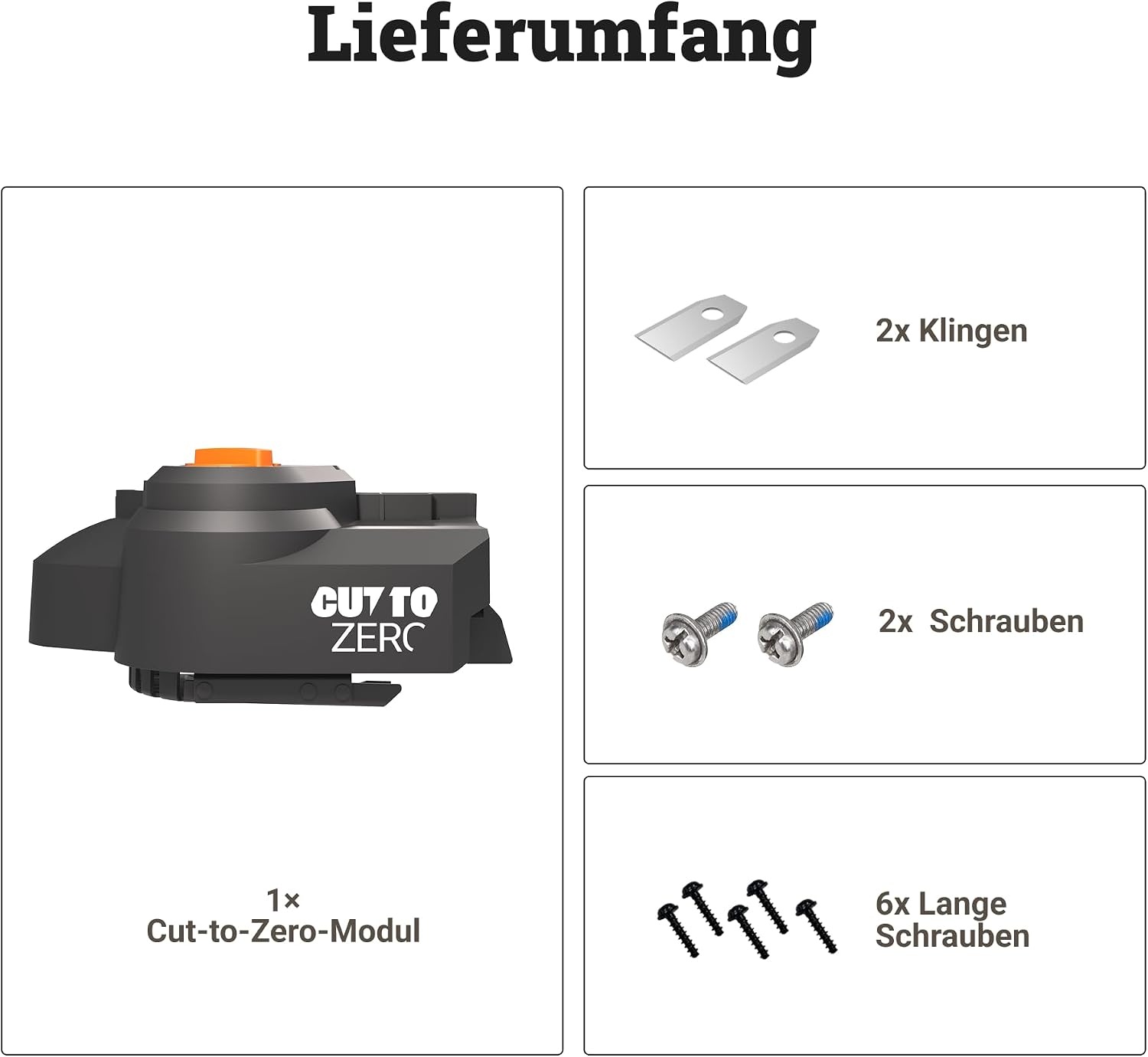 Randschnittmodul für Vision RTK L-Rasenmäher - Ausgepackt - 36% Rabatt