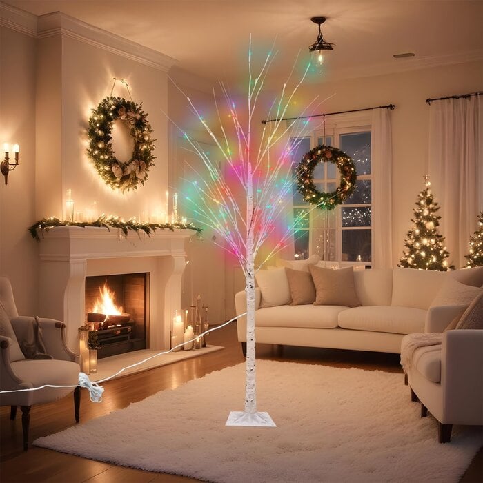 LED-Birkenbaum 180 cm - 34% Rabatt auf Weihnachtsdeko