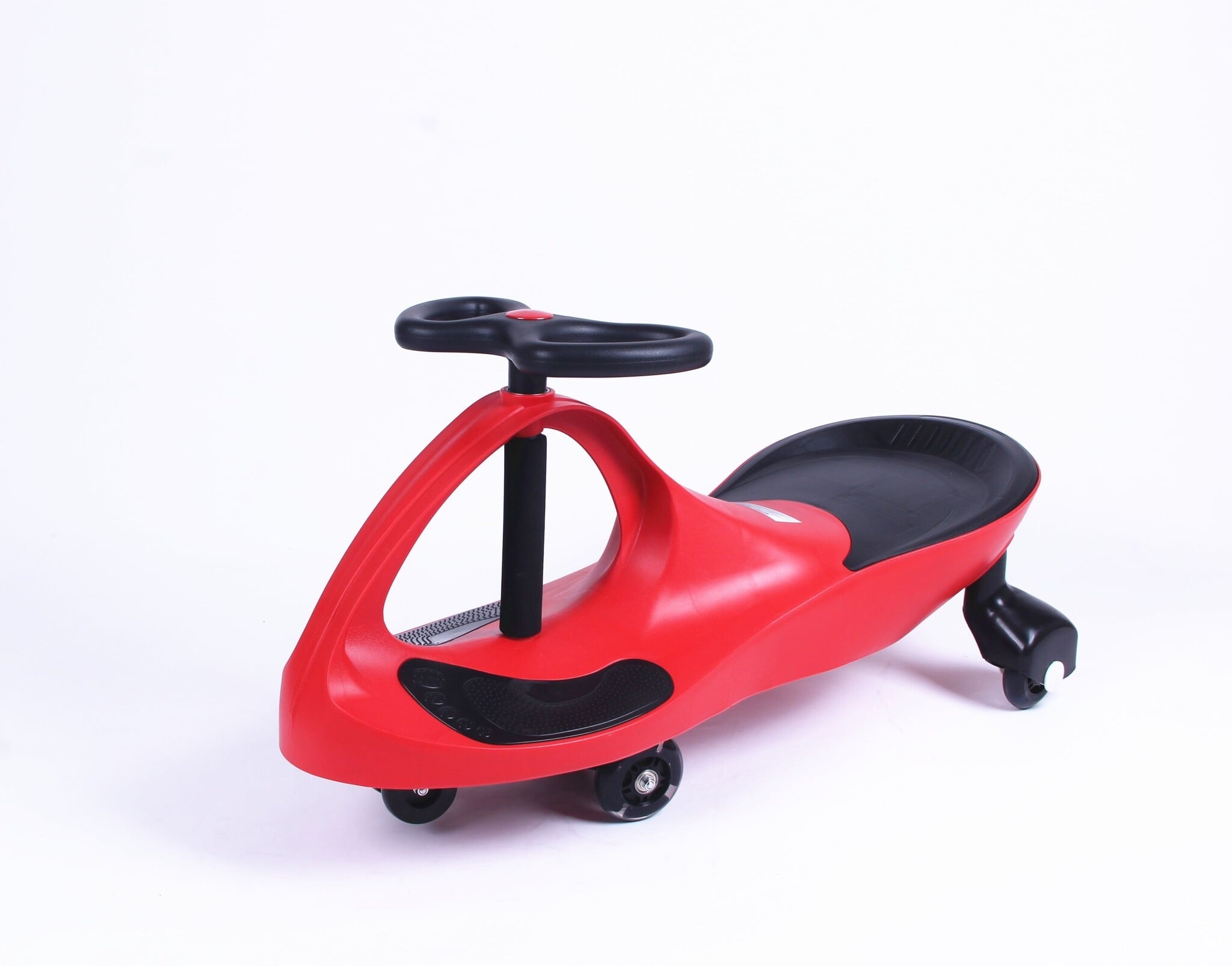Wiggle Car Kinderfahrzeug in Rot - LED-Räder & Drift-Funktion - 33% Rabatt