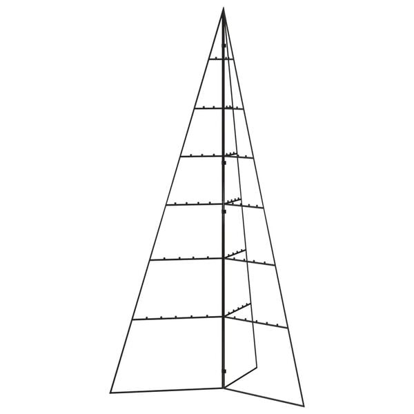 Vidaxl Weihnachtsbaum aus Metall, 140 cm, Schwarz - 45% Rabatt