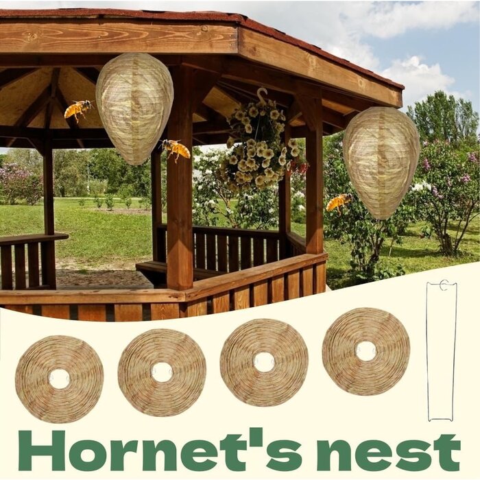 Hornissennest-Attrappe zur Wespenabwehr - 27% Rabatt