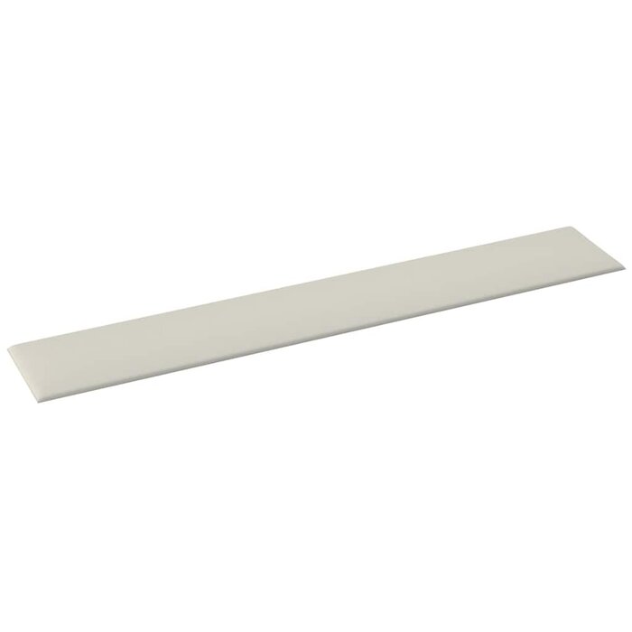 Vidaxl 12er Set Wandpaneele Samt Creme 90x15cm - 46% Rabatt