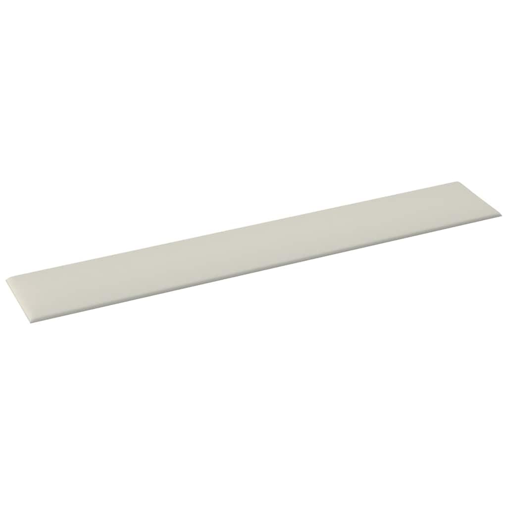 Vidaxl 12er Set Wandpaneele Samt Creme 90x15cm - 46% Rabatt