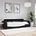 Schlafsofa 80x200 cm aus schwarzem Samt - 35% Rabatt