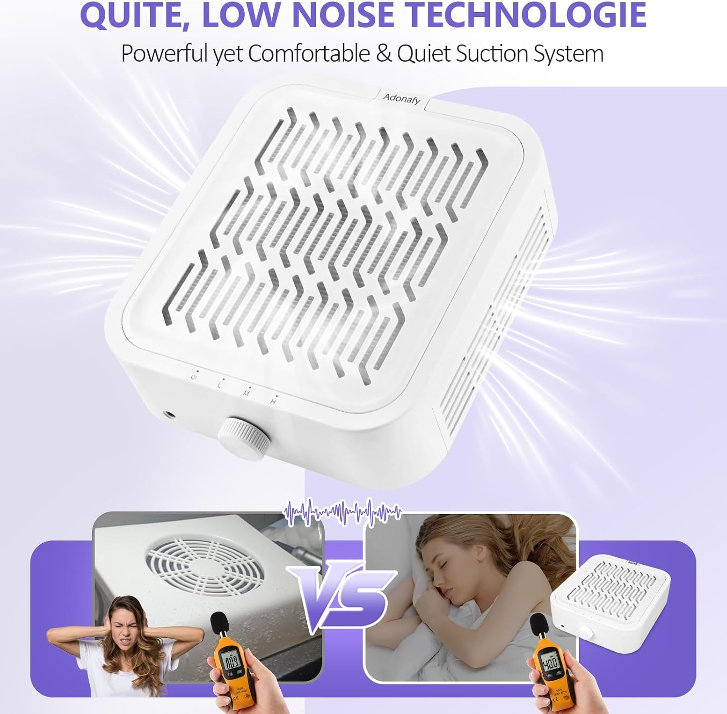 Nagelstaubsauger 120W Maniküre-Absaugung - 40% Rabatt