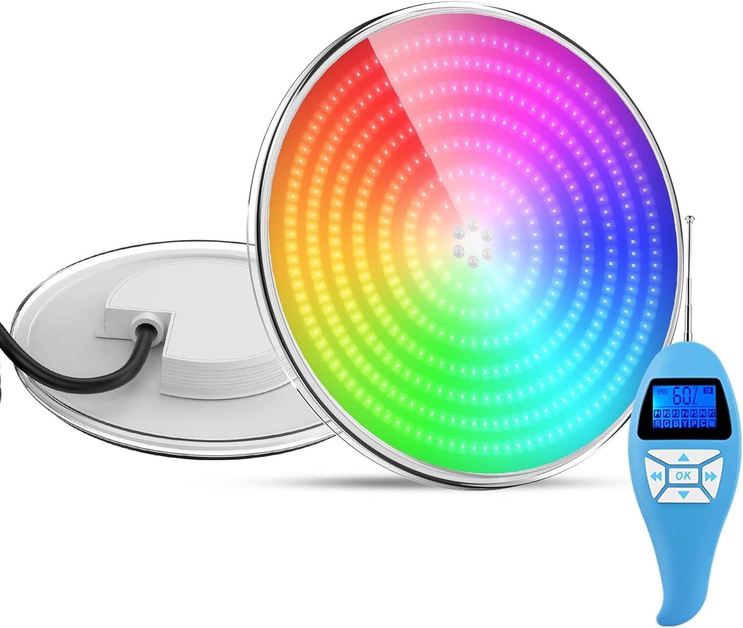 LED Poolbeleuchtung PAR56 RGB 35W ultraflach - 34% Rabatt