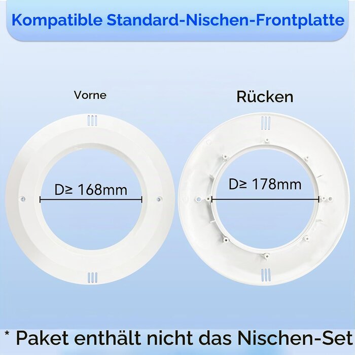 LED Poolbeleuchtung PAR56 RGB 35W ultraflach - 34% Rabatt