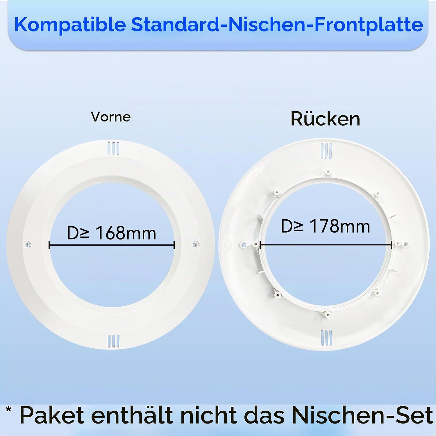 LED Poolbeleuchtung PAR56 RGB 35W ultraflach - 34% Rabatt
