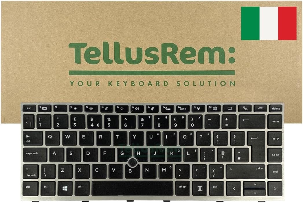 Ersatztastatur für HP 840 G5/G6 & ZBook 14u - Spanisch mit Beleuchtung - 33% Rabatt