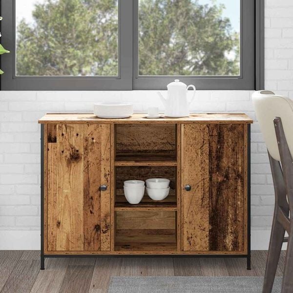 Vidaxl Sideboard in Altholz-Optik 100x35x70 cm - 34% Rabatt
