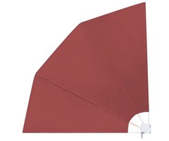 Vidaxl Klappbarer Balkonsichtschutz 210x210 cm Terrakotta - 47% Rabatt