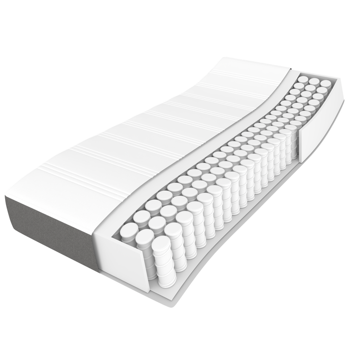 Vidaxl Taschenfederkernmatratze 100x200x20 cm Mittelfest - 35% Rabatt