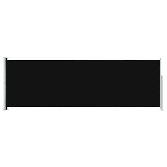 Vidaxl Ausziehbare Seitenmarkise 200x600 cm Schwarz - 35% Rabatt
