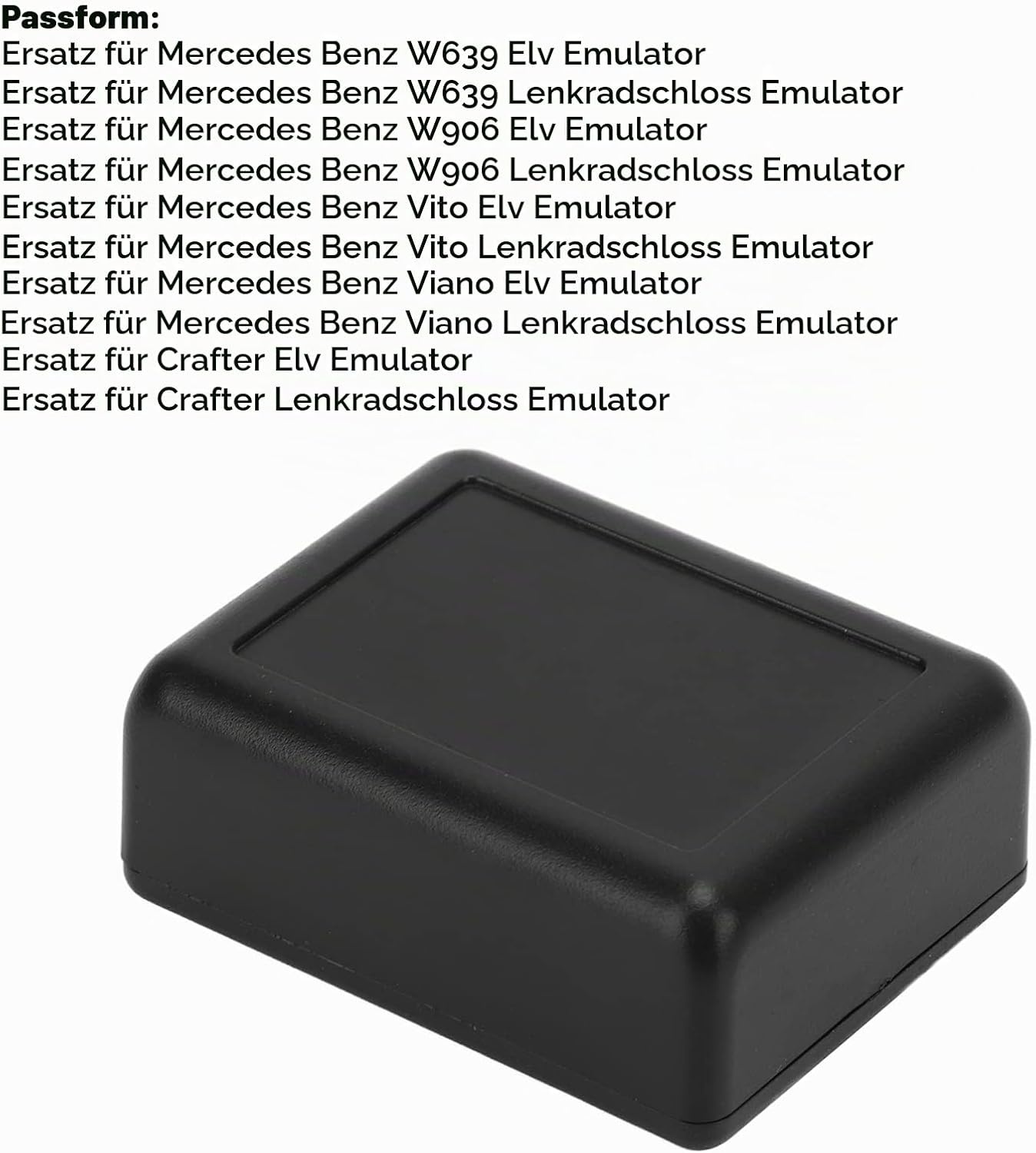 Lenksäulenschloss Emulator für Mercedes-Benz - 27% Rabatt