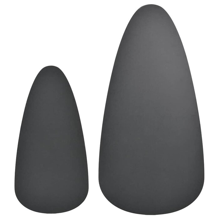 Vidaxl 2-tlg. Couchtisch-Set Kiefer massiv Schwarz - 34% Rabatt