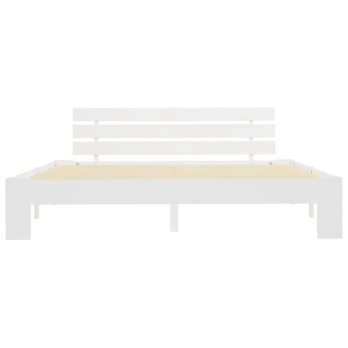 Vidaxl Bettgestell Kiefer Weiß 180x200 cm - 35% Rabatt - Ausgepackt