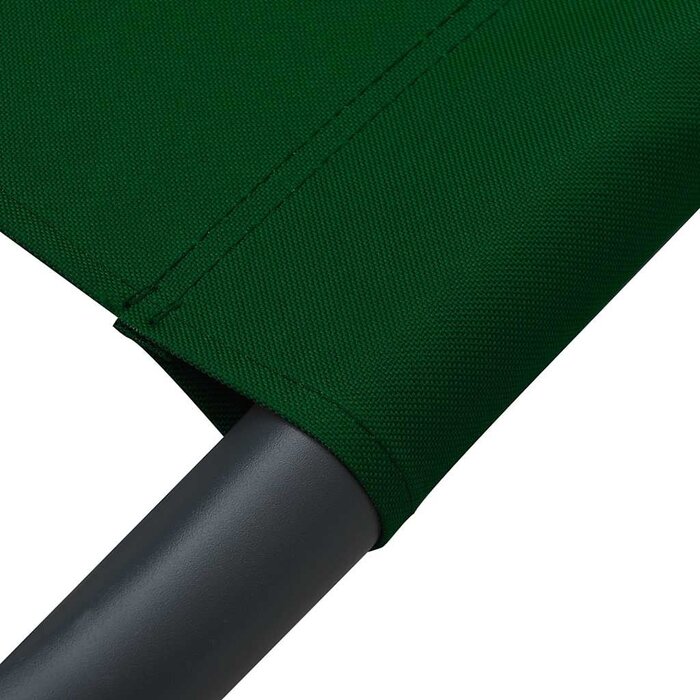 Vidaxl Doppelliege mit Sonnendach Grün 200x173cm - 34% Rabatt - Ausgepackt