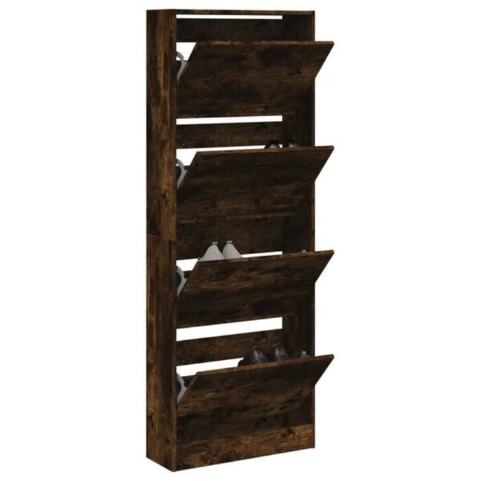 Vidaxl Schuhschrank Eichenoptik 60x21x163,5 cm - 34% Rabatt