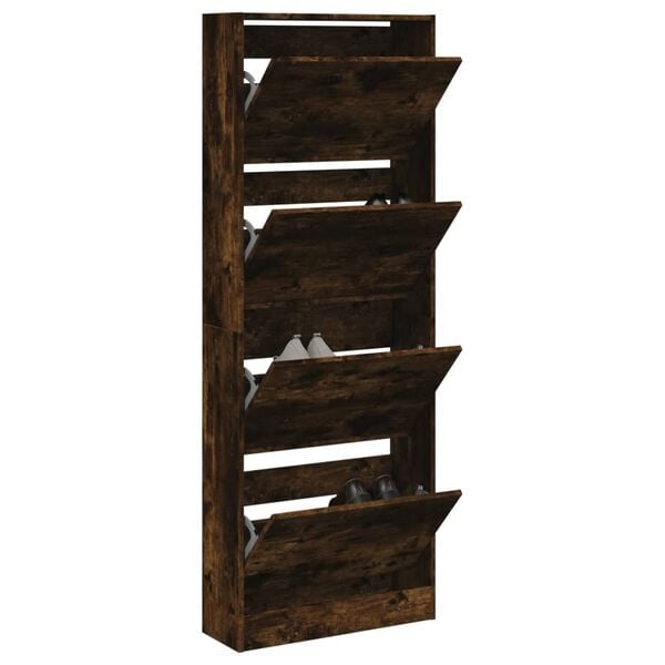 Vidaxl Schuhschrank Eichenoptik 60x21x163,5 cm - 34% Rabatt