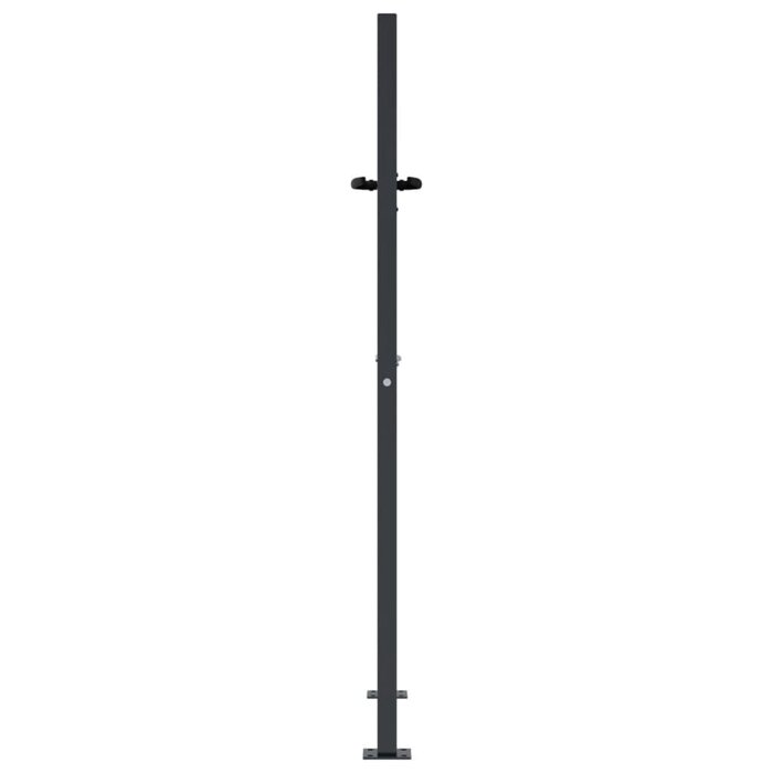 Vidaxl Gartentor Anthrazit 105x130 cm - Laser-Design - 35% Rabatt