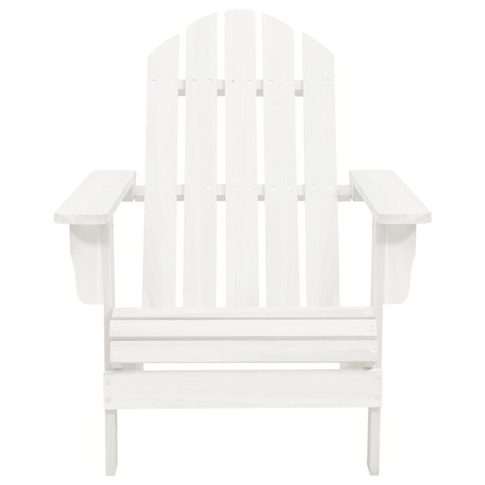 Vidaxl Adirondack Gartenstuhl Set mit Fußstütze & Tisch - 34% Rabatt