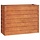 Hochbeet Pflanzkasten Cortenstahl 100x40x77 cm - 33% Rabatt
