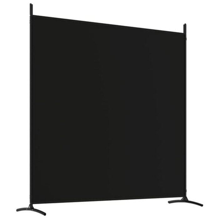 Vidaxl Großer Raumteiler mit 4 Paneelen, 698x180 cm, Schwarz - 34% Rabatt
