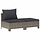 Modernes Polyrattan Loungeset, Grau - 35% Rabatt