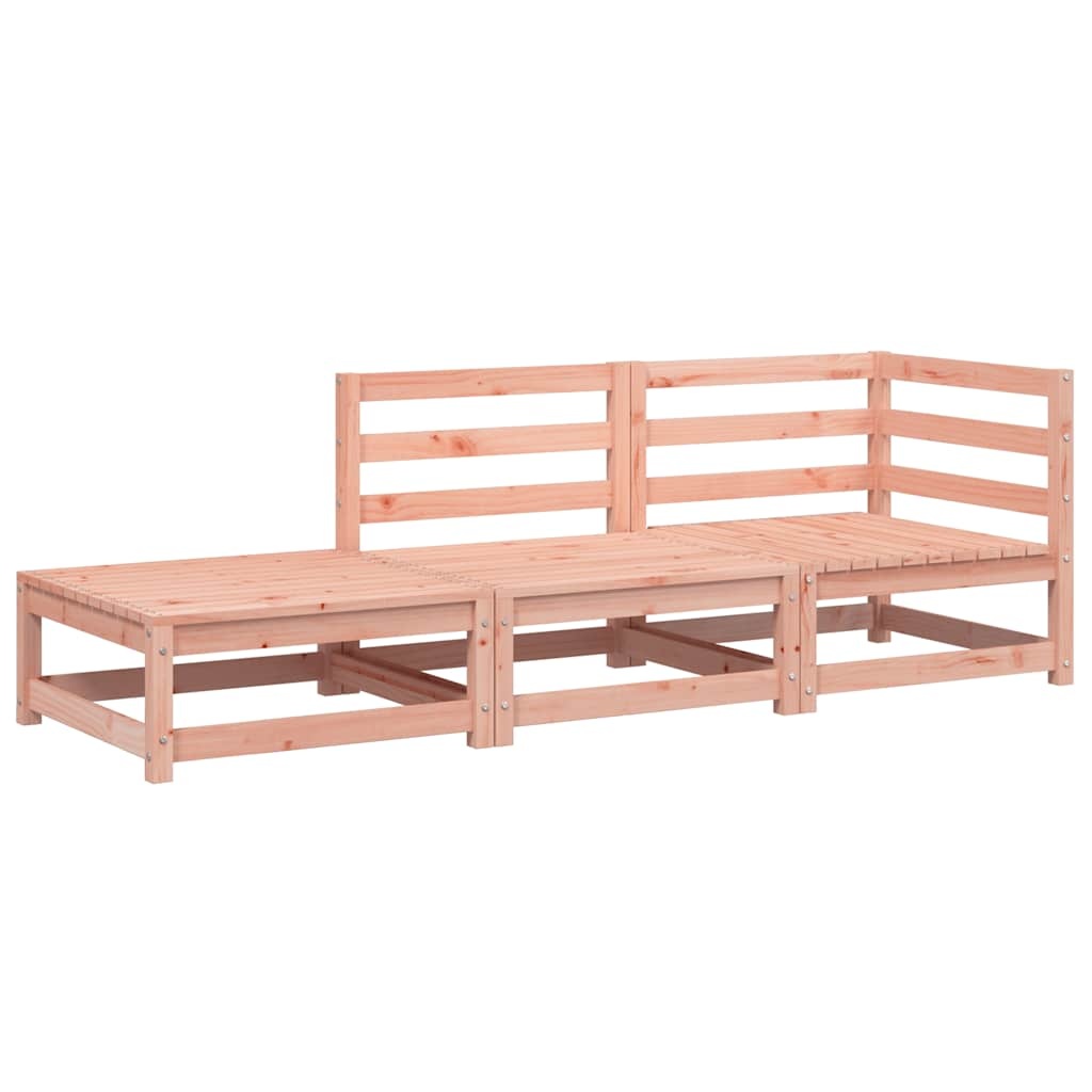Vidaxl 2-Sitzer Gartenbank mit Fußhocker aus Douglasienholz - 35% Rabatt
