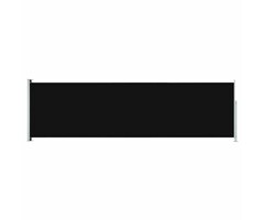 Vidaxl Ausziehbare Seitenmarkise 180x600 cm Schwarz - 56% Rabatt